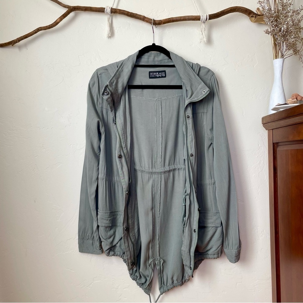 Cotton On Olive Green Utility Jacket